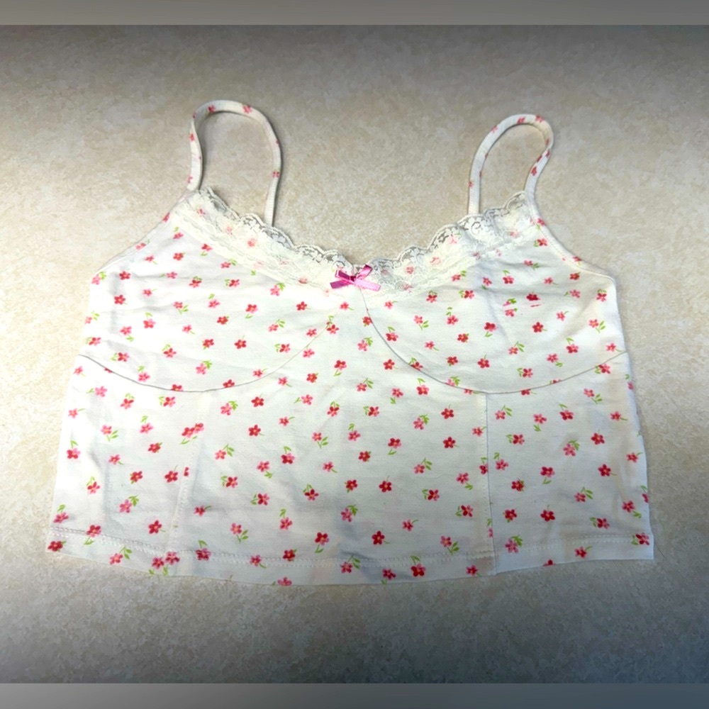PAC CARES FLORAL CAMI TANK!